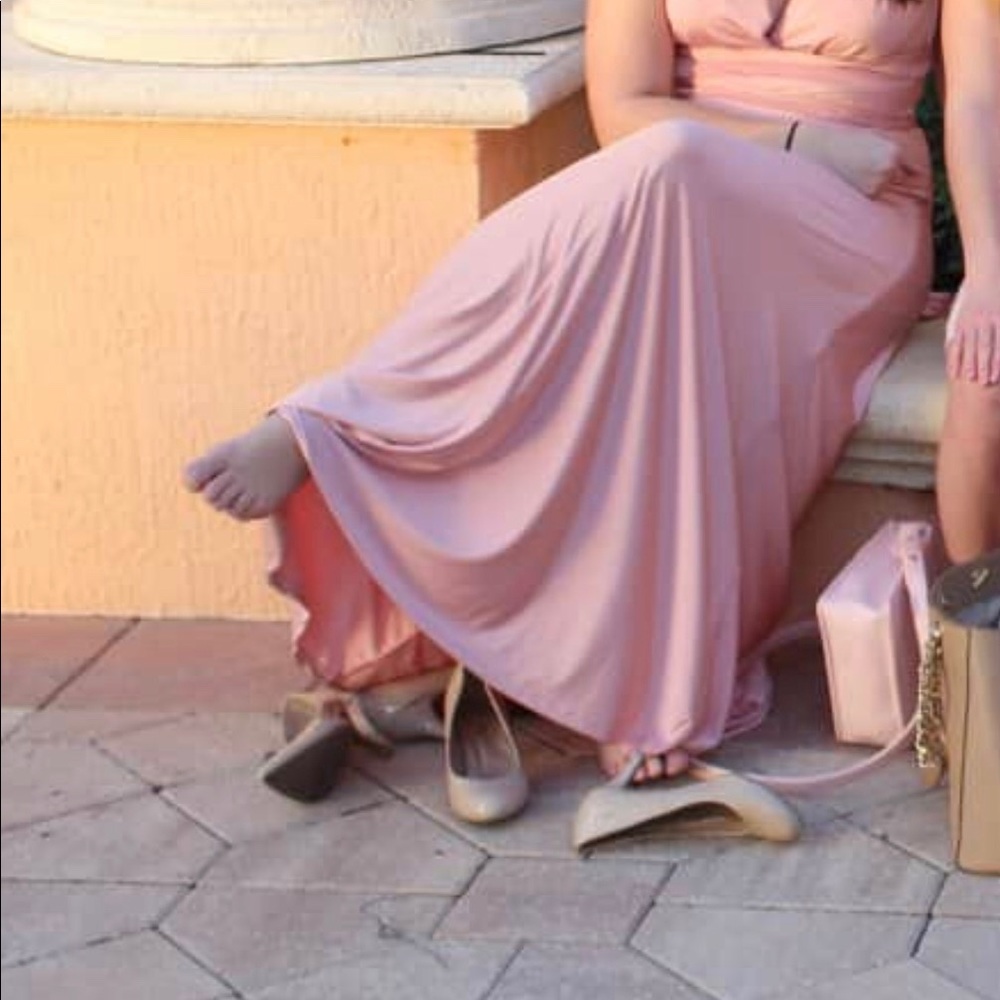 Lulu’s Trick of the Trade Maxi Multi-way dress - Picture 9 of 9